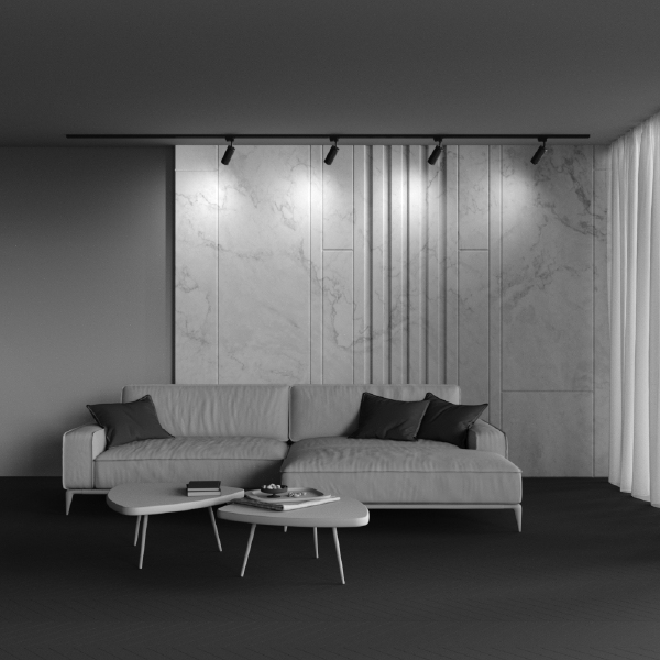 Трековый светильник Focus Design Unity TR011-1-GU10-B