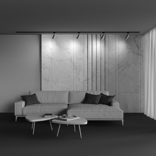 Трековый светильник Focus Design Unity TR011-1-GU10-G