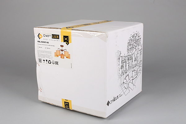 Потолочная люстра Barumini OML-56907-05