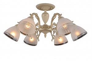 Потолочная люстра Natali Kovaltseva 79010/6C BEIGE GOLD