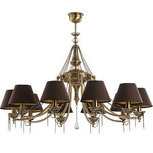 Потолочная люстра Lugano LUG-ZW-10(P/A)