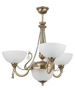 Потолочная люстра Roma (плафон) ROM-ZW-3+1(P)