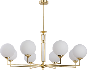 Люстра на штанге Artu Glass ART-ZW-8(Z) G