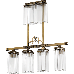 Потолочная люстра Carino CAR-ZWL-4+1(P)