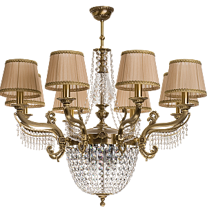 Потолочная люстра Fontana FON-ZW-8+1(P/A)