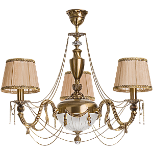 Потолочная люстра Baccara BAC-ZW-3+1(P/A)