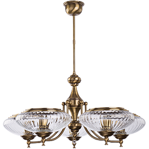 Потолочная люстра San Marino New Swarovski (плафон) SAN-ZW-5(P)SW