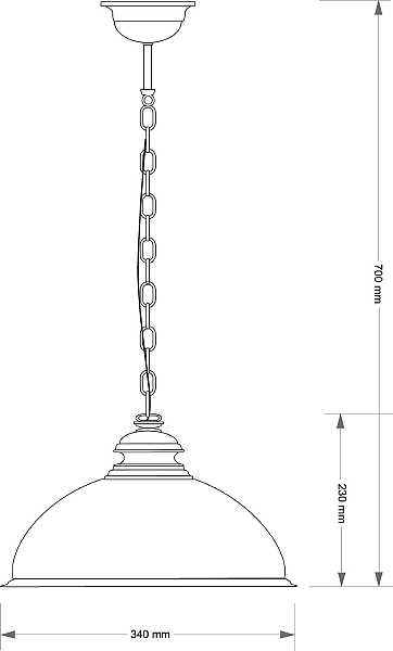 Светильник подвесной Lido LID-ZW-1(P)