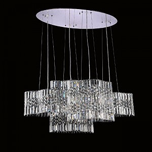 Подвесная люстра Сейен 0033/8P-CR-CL