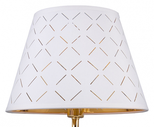 Настольная лампа Элисон 1016/1T-GD-WT