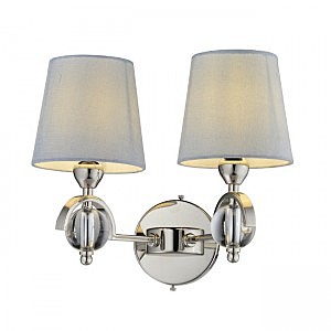 Настенное бра Амелия LH1037/2W-CR