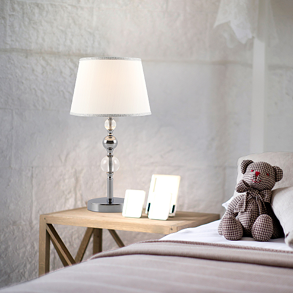 Настольная лампа Sortino 01071/1 хром