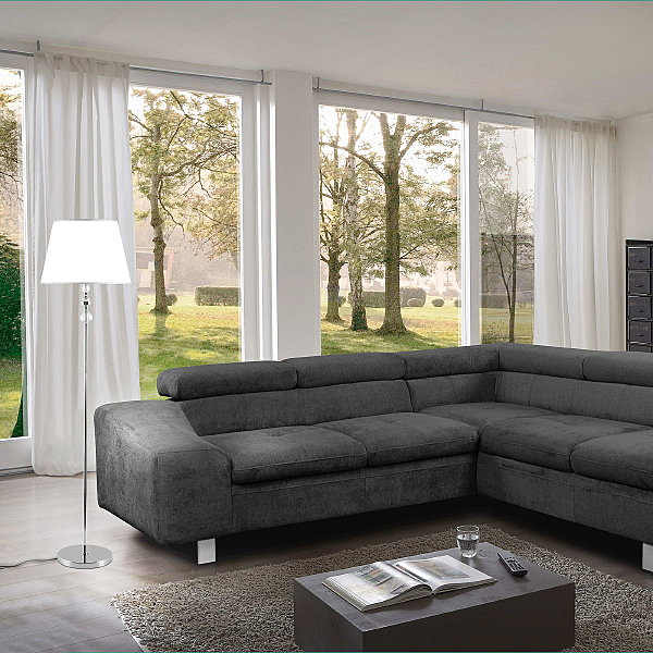 Торшер Sortino 01072/1 хром