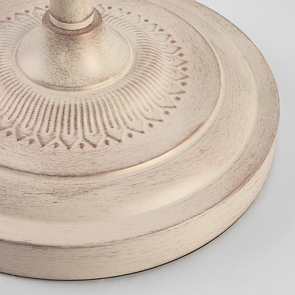 Торшер London 01081/1 белый с золотом