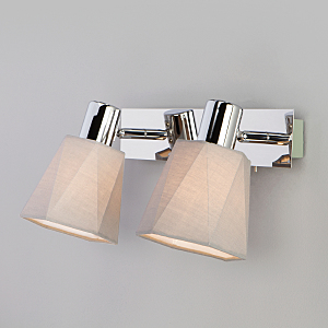 Светильник спот Verso 20087/2 хром/серый