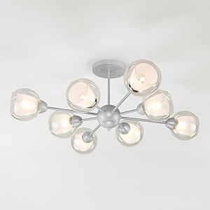 Потолочная люстра Vivien 30163/8 матовое серебро