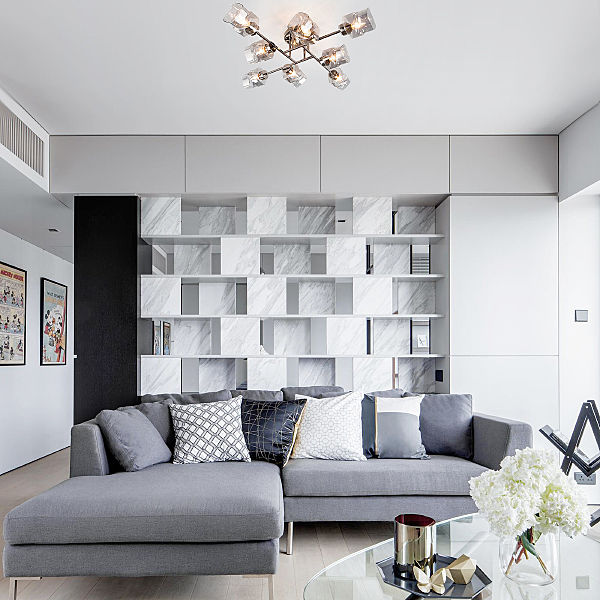 Потолочная люстра Hilari 30165/8 черный жемчуг