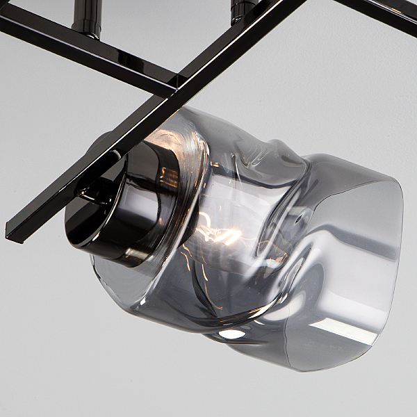 Потолочная люстра Hilari 30165/8 черный жемчуг