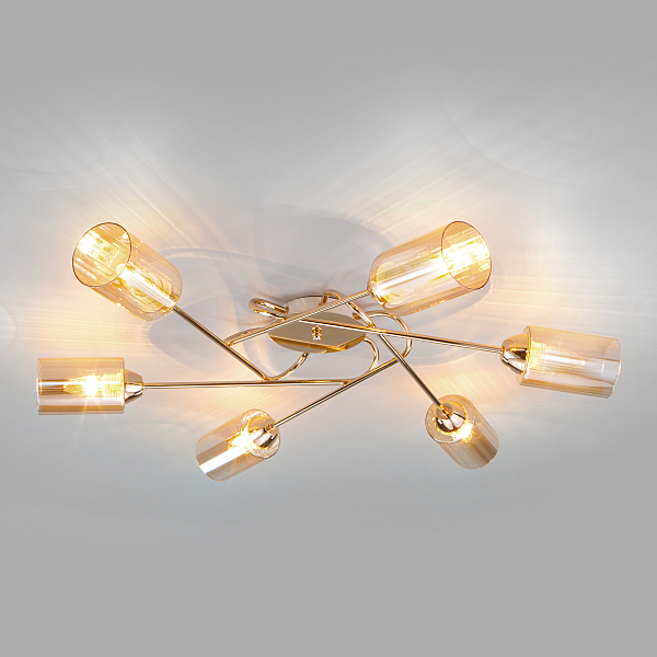 Потолочная люстра Motive 30167/6 золото