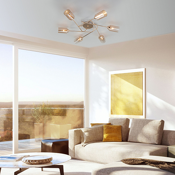 Потолочная люстра Motive 30167/6 золото