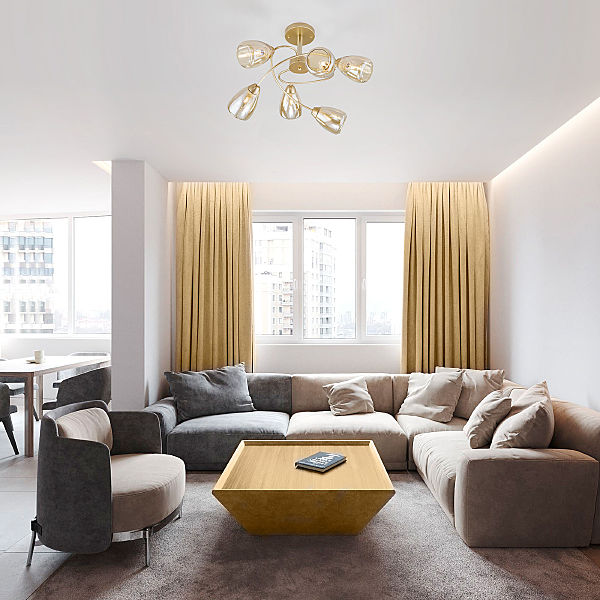 Потолочная люстра Noemi 30168/6 матовое золото