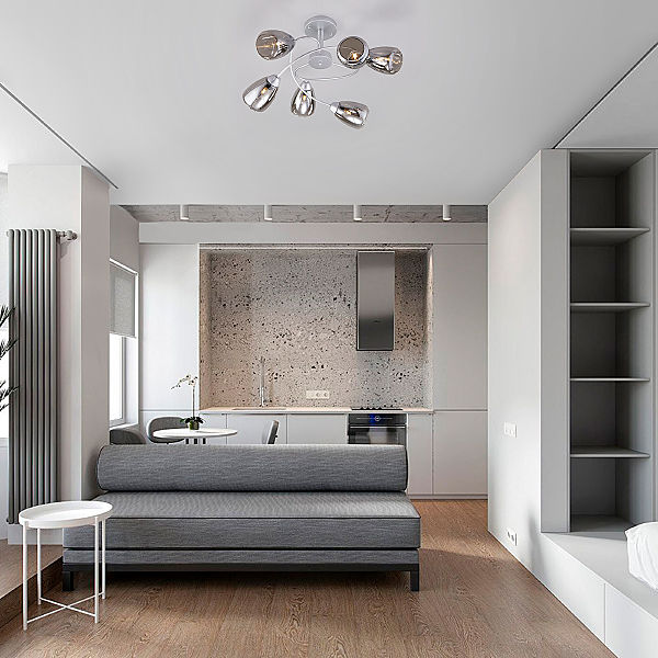 Потолочная люстра Noemi 30168/6 матовое серебро