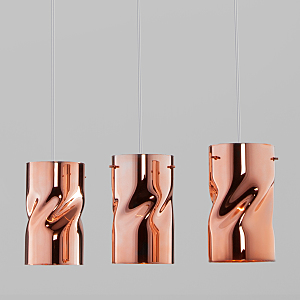 Светильник подвесной Spin 50184/3 медь