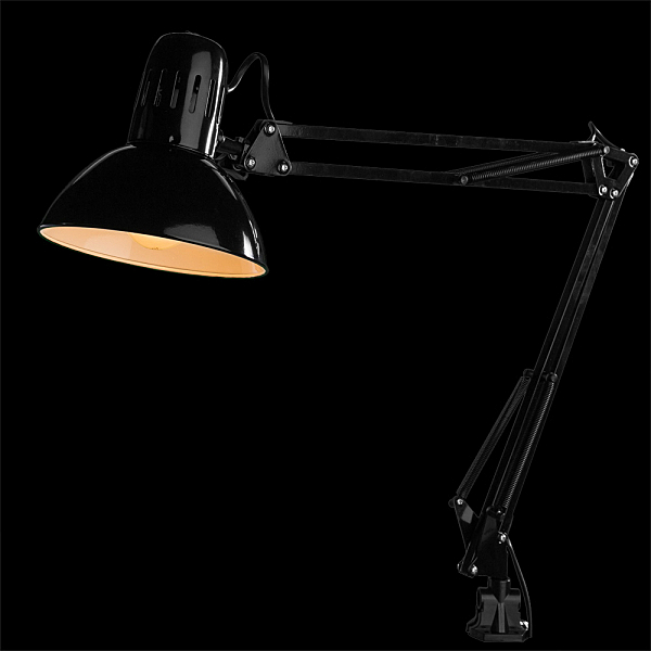 Лампа на прищепке, струбцине Arte Lamp SENIOR A6068LT-1BK