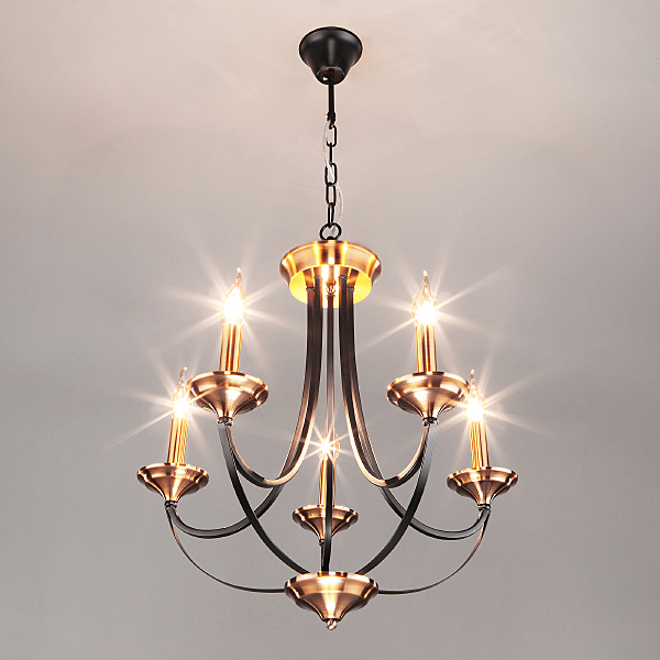 Подвесная люстра Lazzaro 60098/5 черный