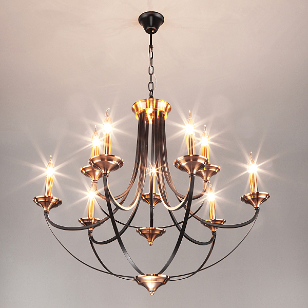 Подвесная люстра Lazzaro 60098/9 черный