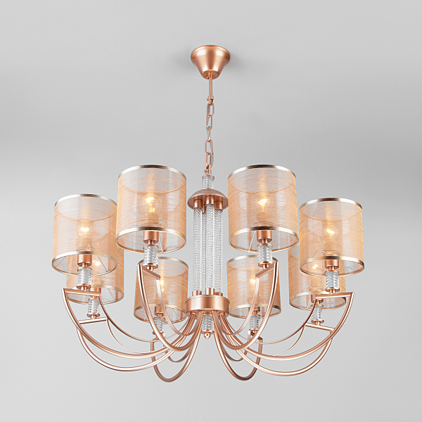 Подвесная люстра Licata 60099/8 перламутровое золото