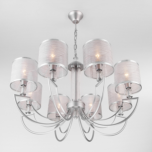Подвесная люстра Licata 60099/8 серебро