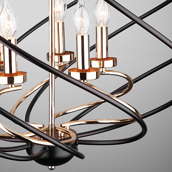 Подвесная люстра Sorrel 60105/5 черный