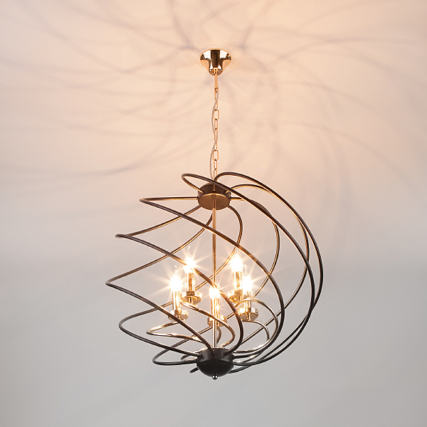 Подвесная люстра Sorrel 60105/5 черный