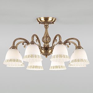 Потолочная люстра Campina 60107/8 античная бронза