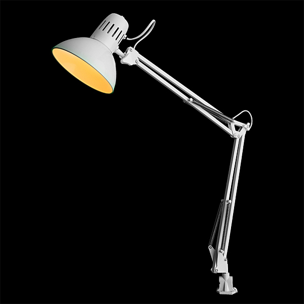 Лампа на прищепке, струбцине Arte Lamp SENIOR A6068LT-1WH