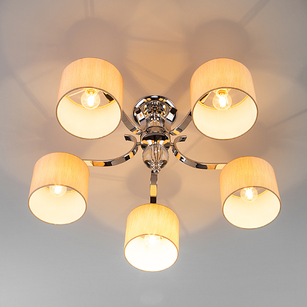 Потолочная люстра Shantel 60111/5 хром