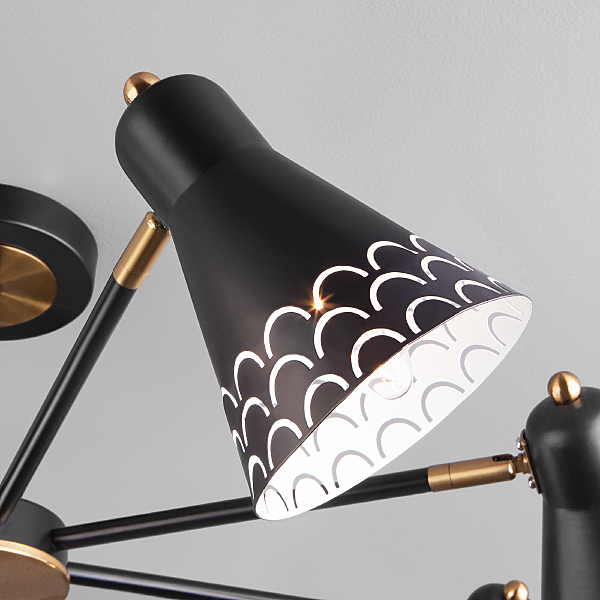 Потолочная люстра Trina 70100/8 черный