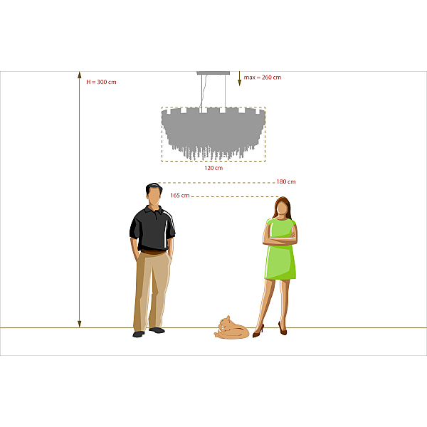 Подвесная люстра Кармен 394012026