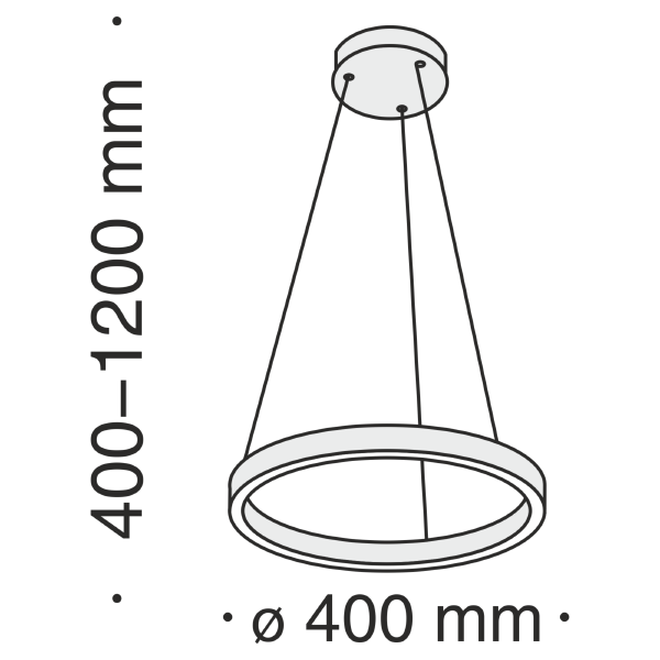 Подвесная люстра Rim MOD058PL-L22W4K
