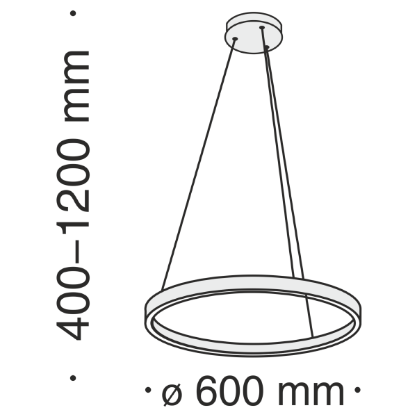 Подвесная люстра Rim MOD058PL-L32BS4K