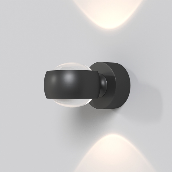 Уличный настенный светильник Lens MOD072WL-L8B3K