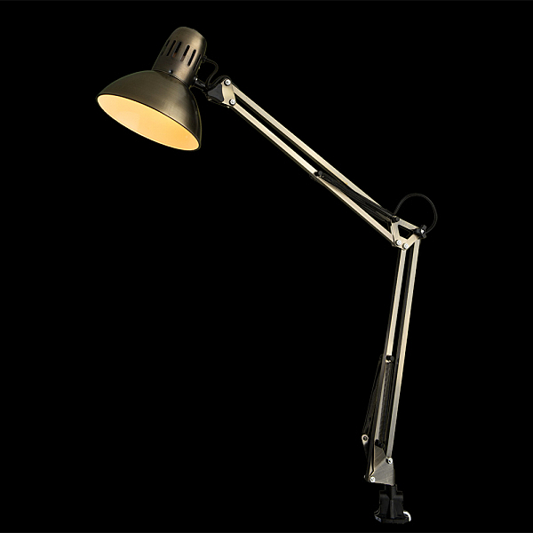 Лампа на прищепке, струбцине Arte Lamp SENIOR A6068LT-1AB