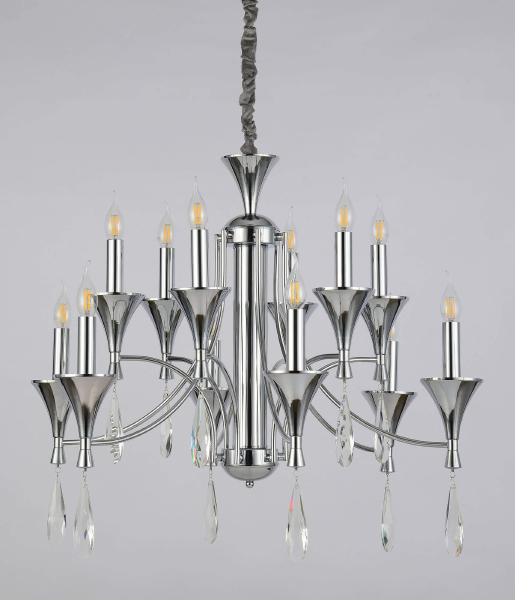 Подвесная люстра Libero LDP 1230-12 CHR