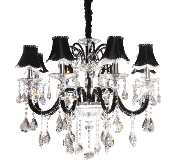 Подвесная люстра Denica LDP 66249-8 BK