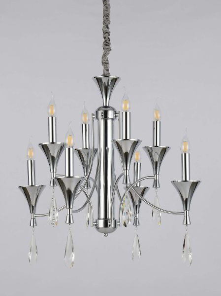Подвесная люстра Libero LDP 1230-8 CHR