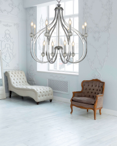 Подвесная люстра Lumina Deco LDP 1250-12 CHR