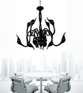 Подвесная люстра Magica LDP 6028-12 BK