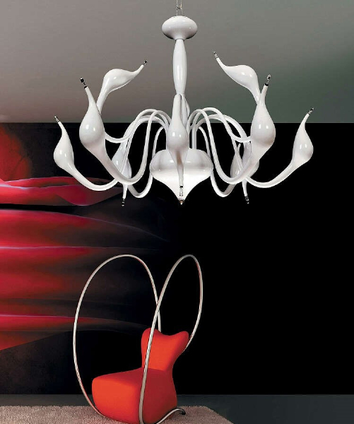 Подвесная люстра Magica LDP 6028-12 WT