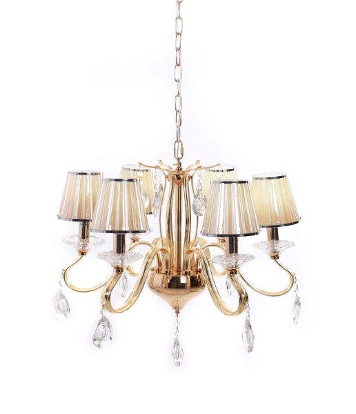 Подвесная люстра Finezzia LDP 9267-6 GD